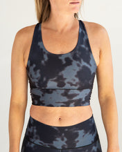 Load image into Gallery viewer, Black Fog Longline Sports Bra *FINAL SALE*