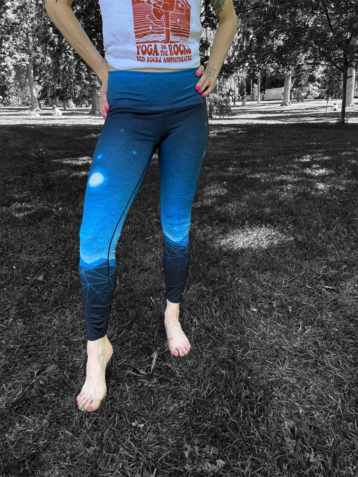 Retro Ridge Yoga Pants