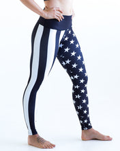 Load image into Gallery viewer, Stars & Stripes Yoga Pants