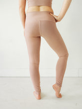 Load image into Gallery viewer, Blush Microstripe Yoga Pants *FINAL SALE*