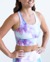 Load image into Gallery viewer, Cotton Candy Longline Sports Bra