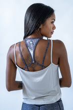 Load image into Gallery viewer, Colorado Mountain Crop Top Grey