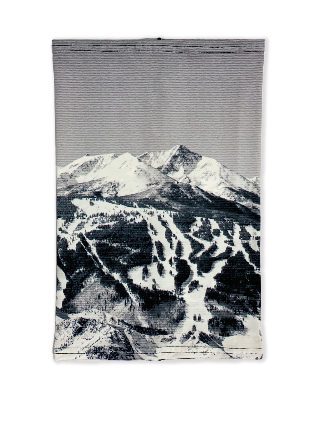 Black & White Ski Hill Neck Gaiter *FINAL SALE*