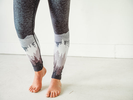 Mauve Summit Yoga Pants