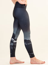 Load image into Gallery viewer, Yoga Pants Midnight Mountain