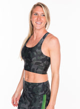 Load image into Gallery viewer, Moss Camo Redux Longline Sports Bra *FINAL SALE*