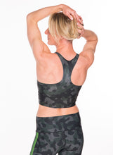 Load image into Gallery viewer, Moss Camo Redux Longline Sports Bra *FINAL SALE*