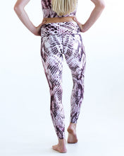 Load image into Gallery viewer, Pink Snakeskin Yoga Pants *FINAL SALE*