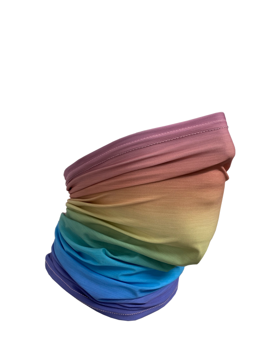 Rainbow Ombre Neck Gaiter *FINAL SALE*