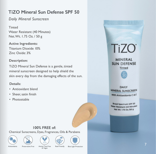 Mineral Sun Defense Tinted SPF 50