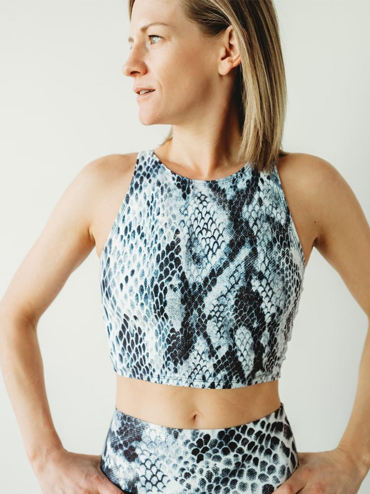 Snakeskin Crop Top *FINAL SALE*