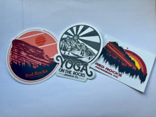 Load image into Gallery viewer, Rainbow Red Rocks Sticker

