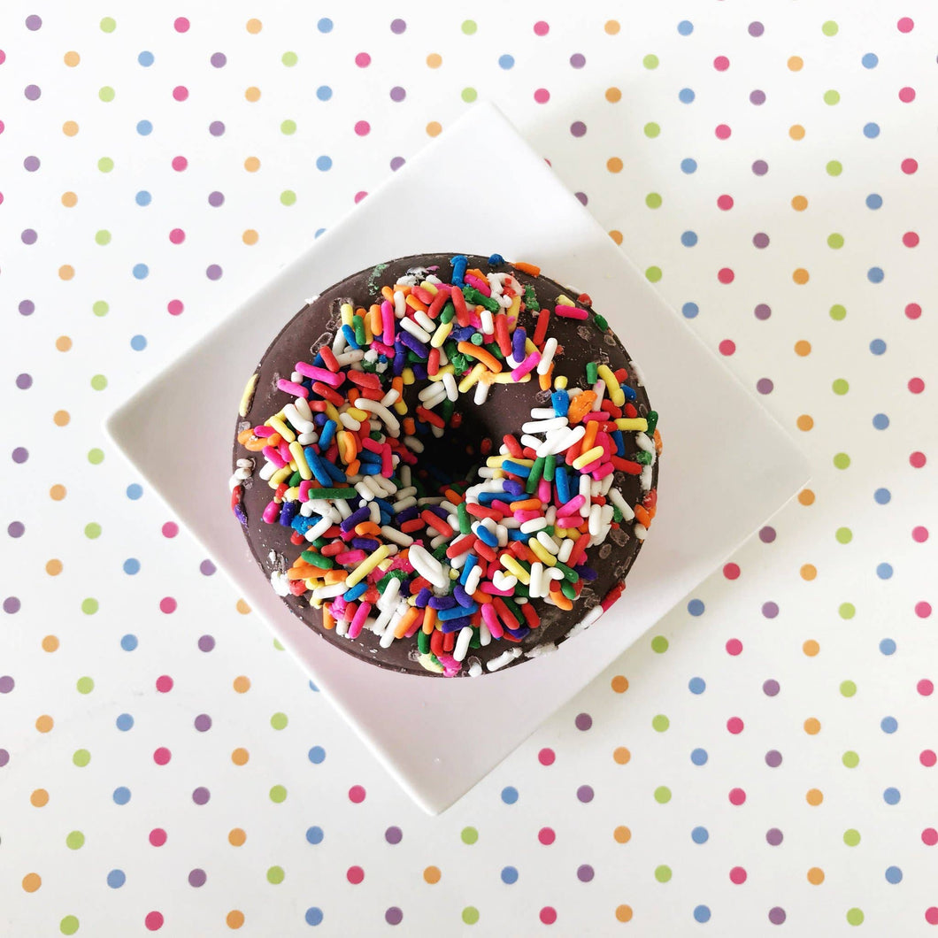 Chocolate Bath Doughnuts