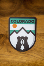 Load image into Gallery viewer, Mint Mountain Bear Sticker
