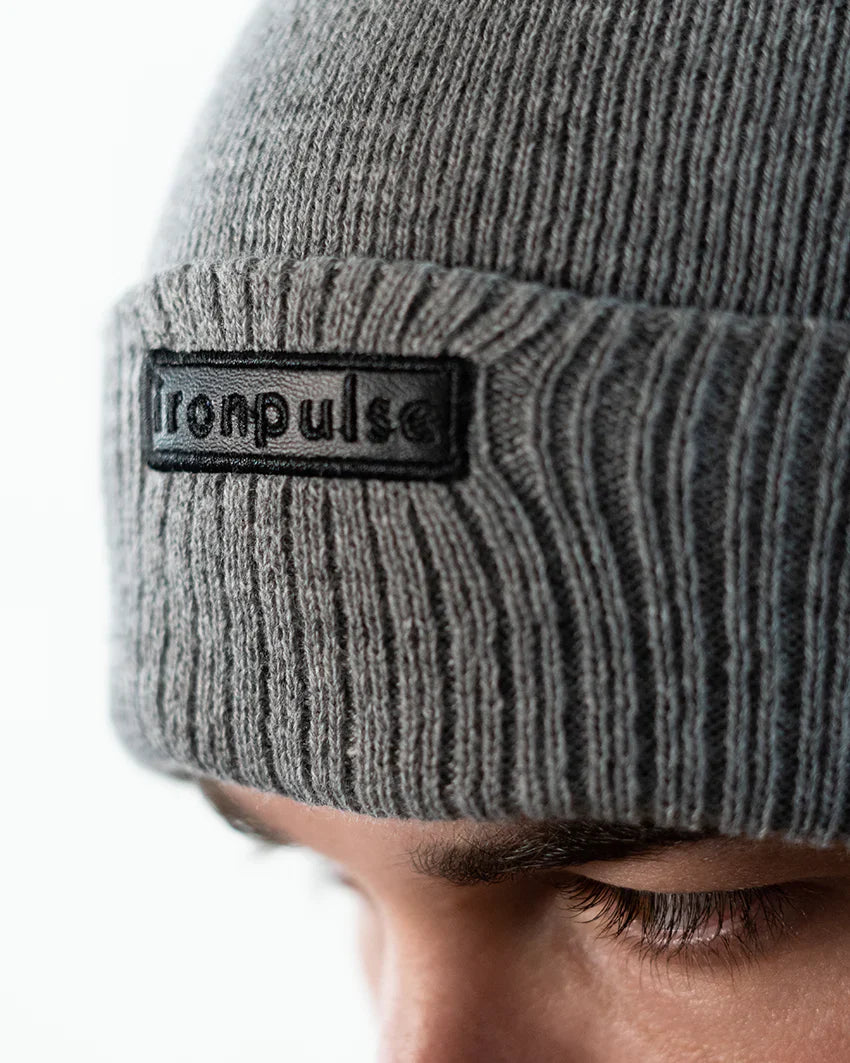 Iron Pulse Slate Beanie