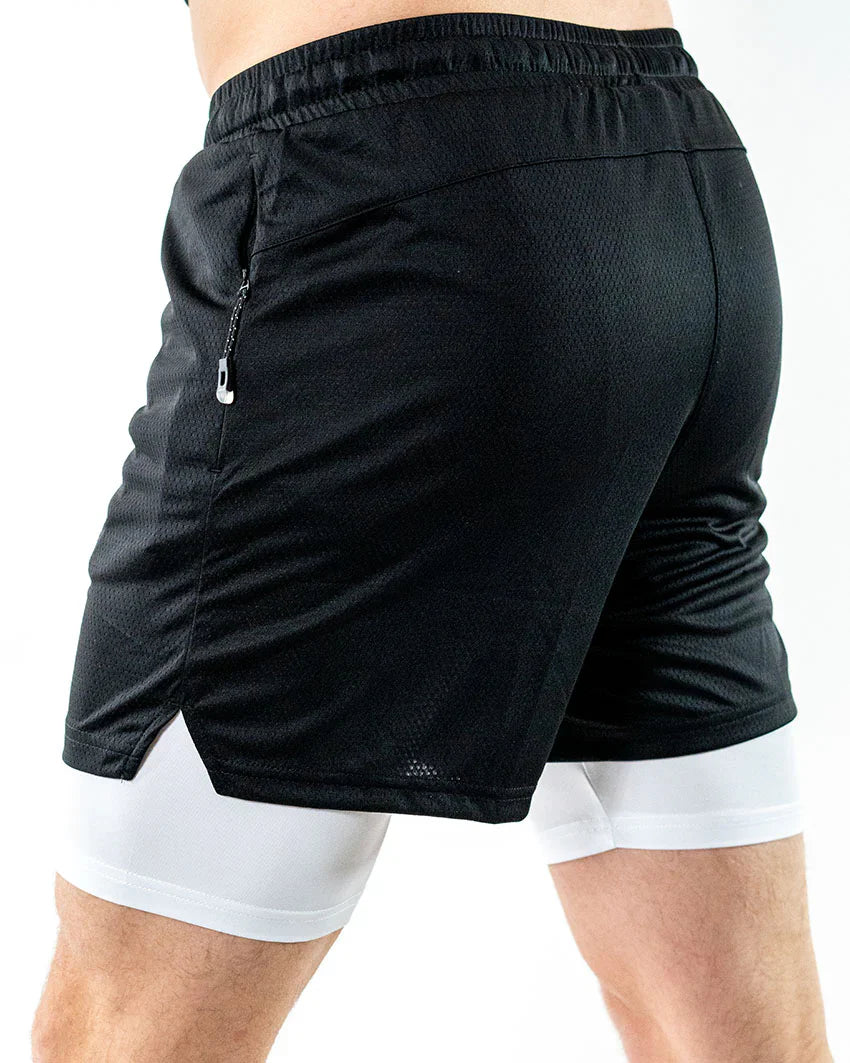 Iron Pulse Men's Black Descendant Shorts *Final Sale*