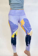 Load image into Gallery viewer, Painted Peaks Yoga Pants

