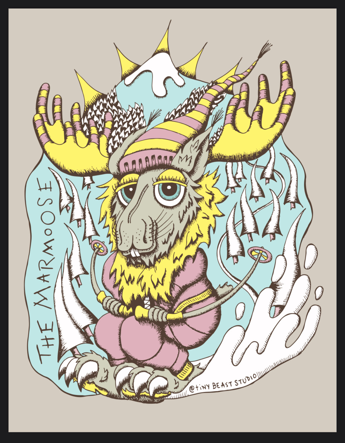 Custom Designed Marmoose Kids Crew