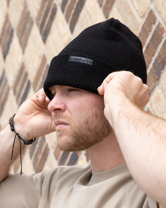 Iron Pulse Midnight Beanie