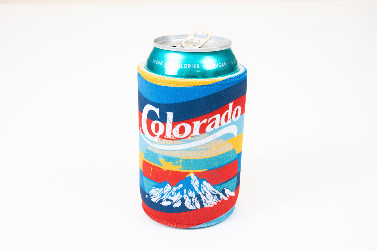 Groovy Colorado Can Koozie