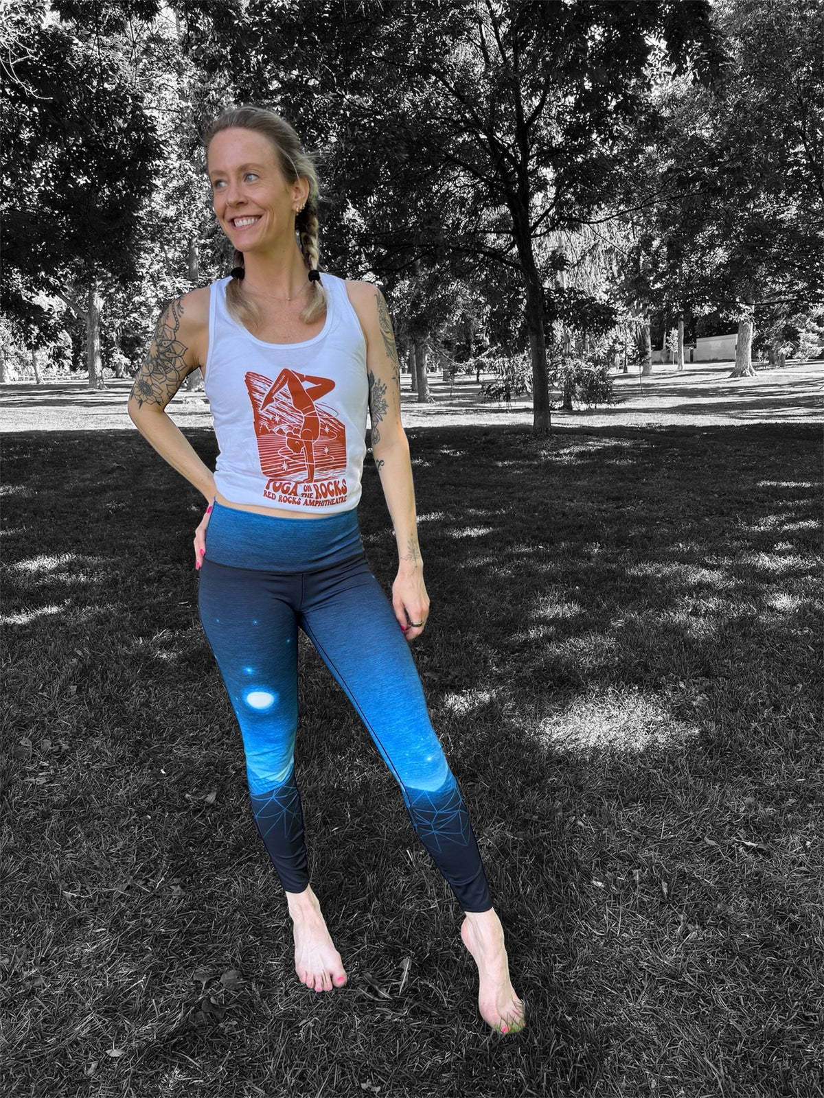 Retro Ridge Yoga Pants