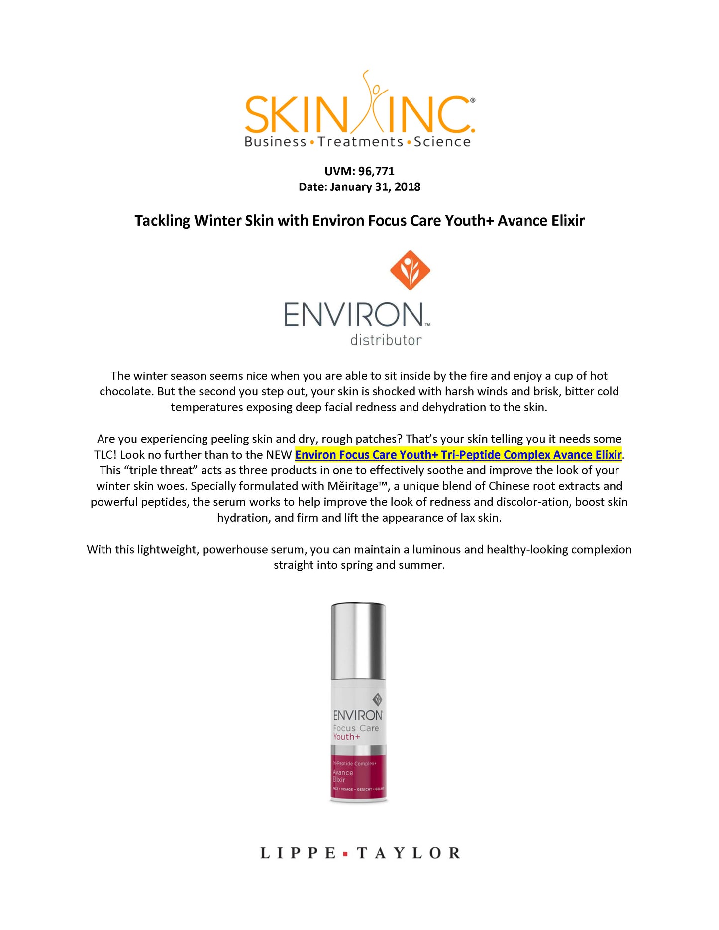 Tri-Peptide Complex+ Avance Elixir