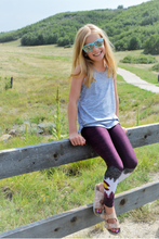 Load image into Gallery viewer, Burgundy Native Kids Pants

