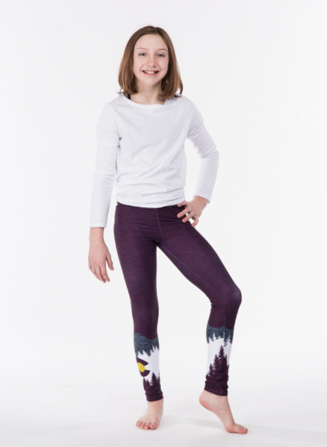 Burgundy Native Kids Pants