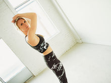 Load image into Gallery viewer, Black Marble Crop Top *FINAL SALE*
