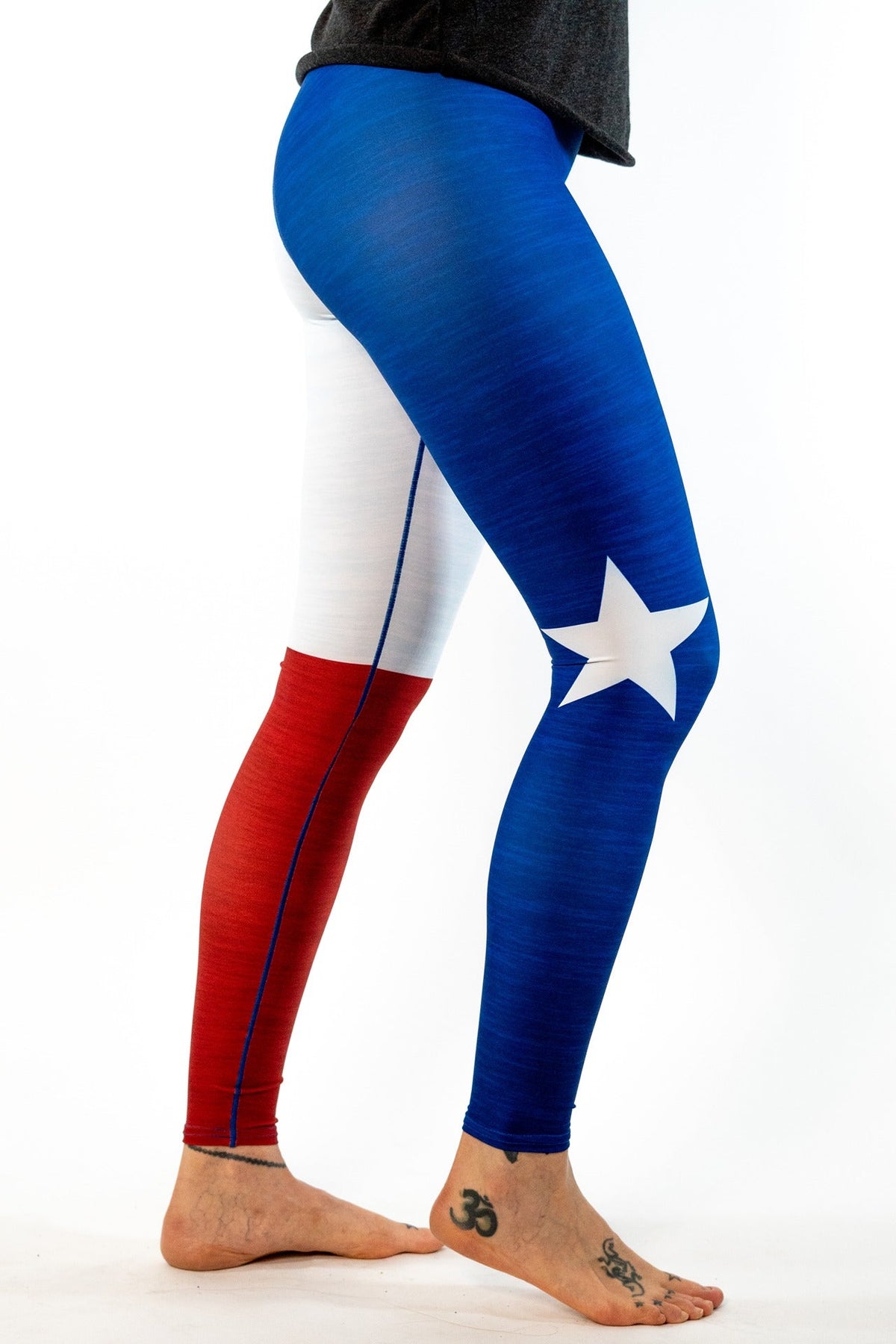 Texas State Pride Flag Yoga Pants *FINAL SALE*