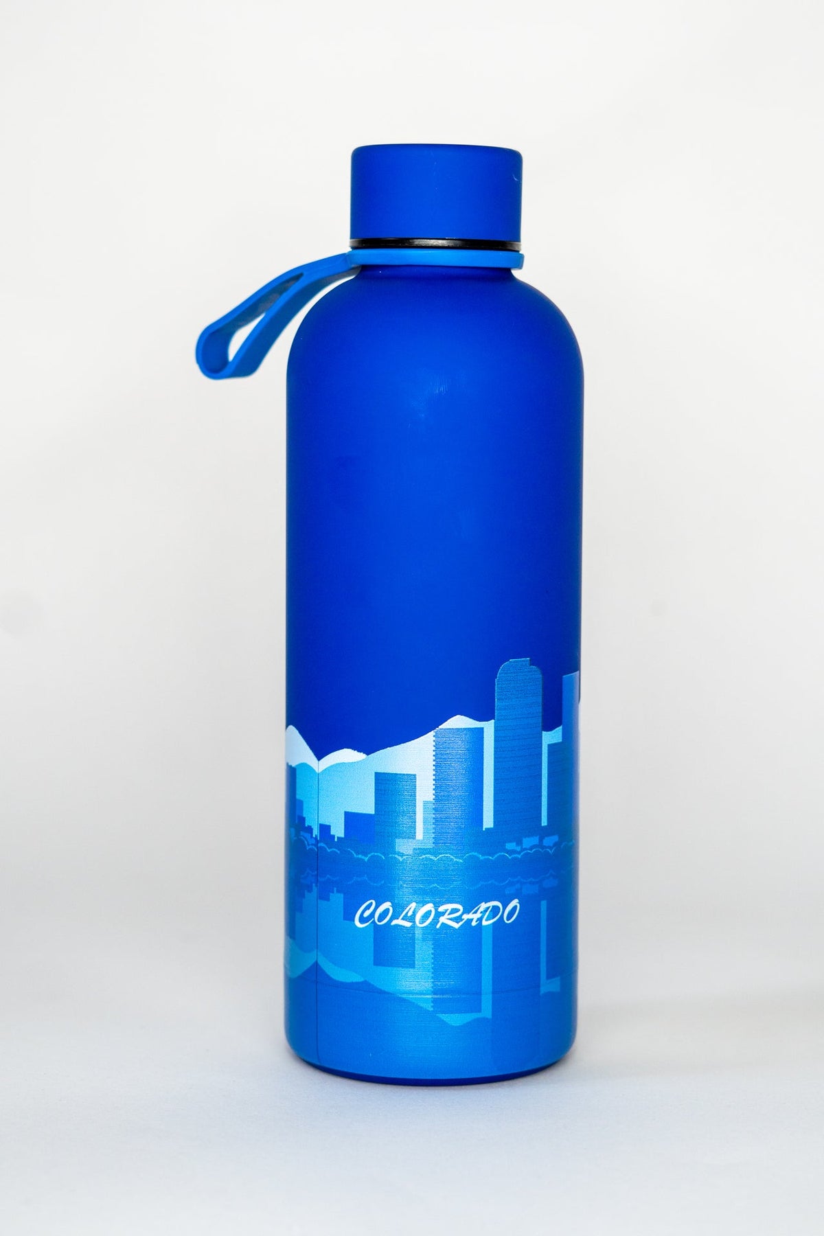Double Walled Colorado Skyline Stainless Steel Water Bottle