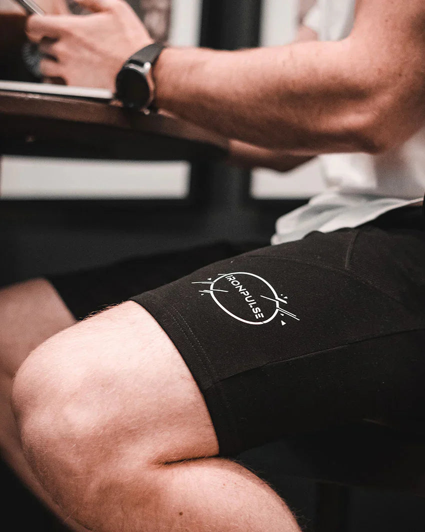 Iron Pulse Men's Black Knit Everyday Shorts *Final Sale*