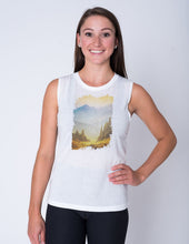 Load image into Gallery viewer, Golden Hour Muscle Tank
