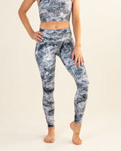 Load image into Gallery viewer, Grey Marble Yoga Pants
