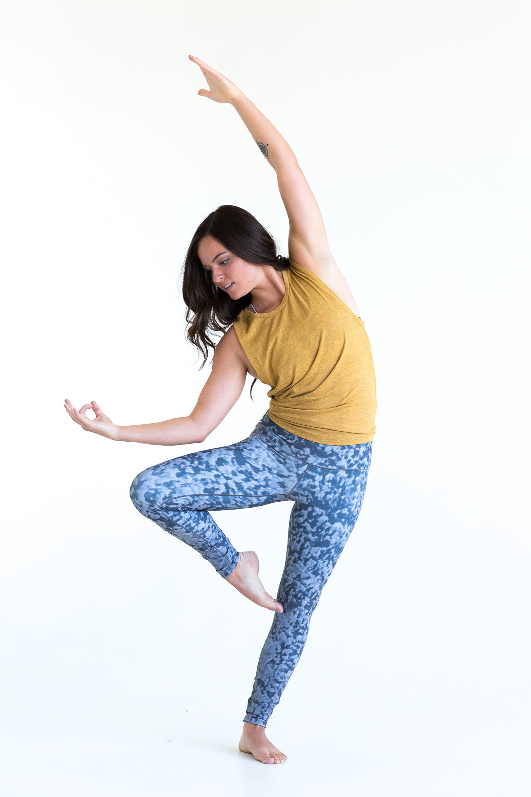 Grey Fog Yoga Pants