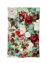 Load image into Gallery viewer, Teal Floral Neck Gaiter *FINAL SALE*
