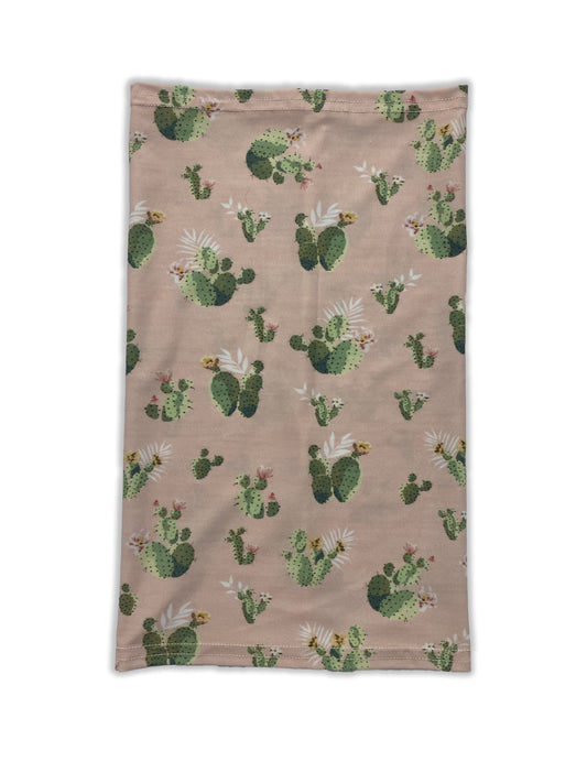Pink Cacti Neck Gaiter *FINAL SALE*