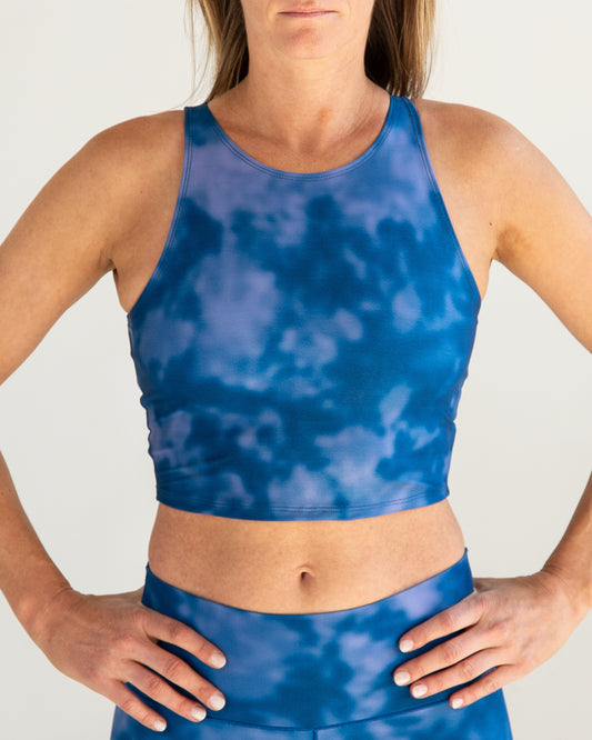 Indigo Fog Crop Top