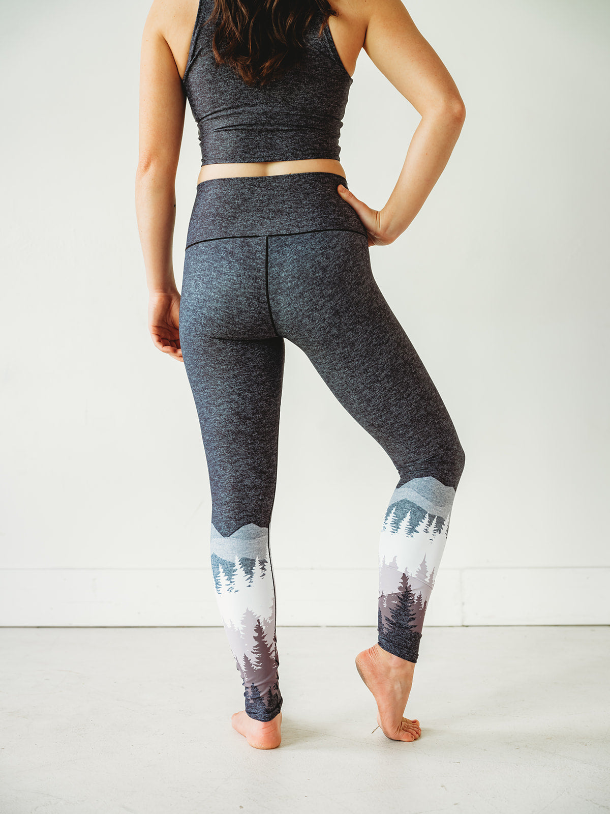 Mauve Summit Yoga Pants