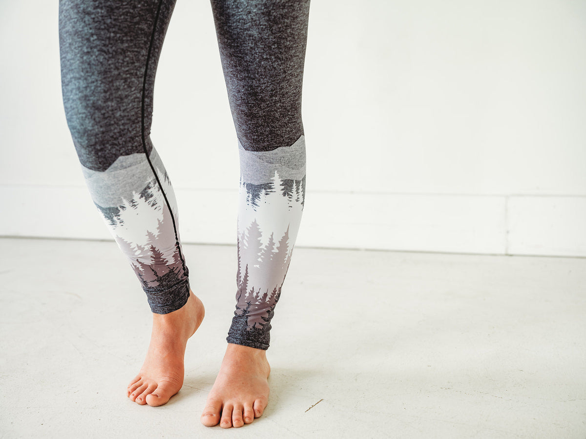 Mauve Summit Yoga Pants
