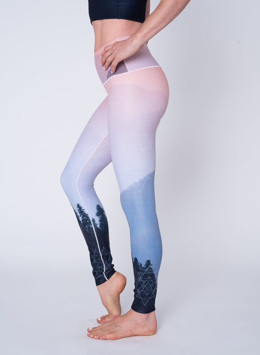 Mountain Twilight Yoga Pants