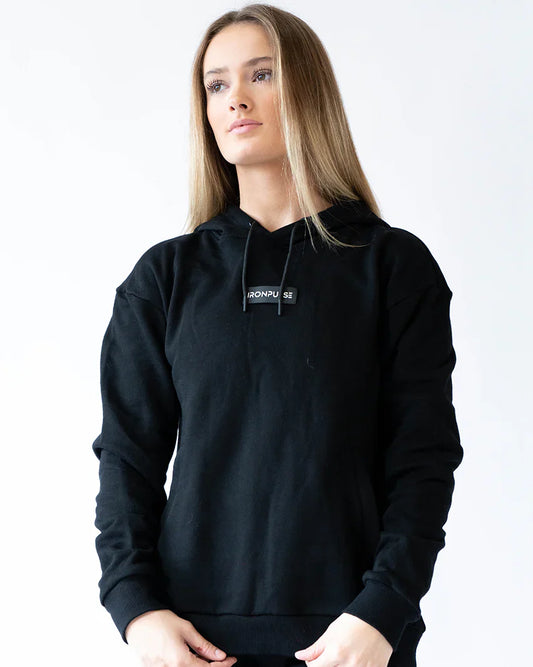Iron Pulse Black Hoodie *Final Sale*