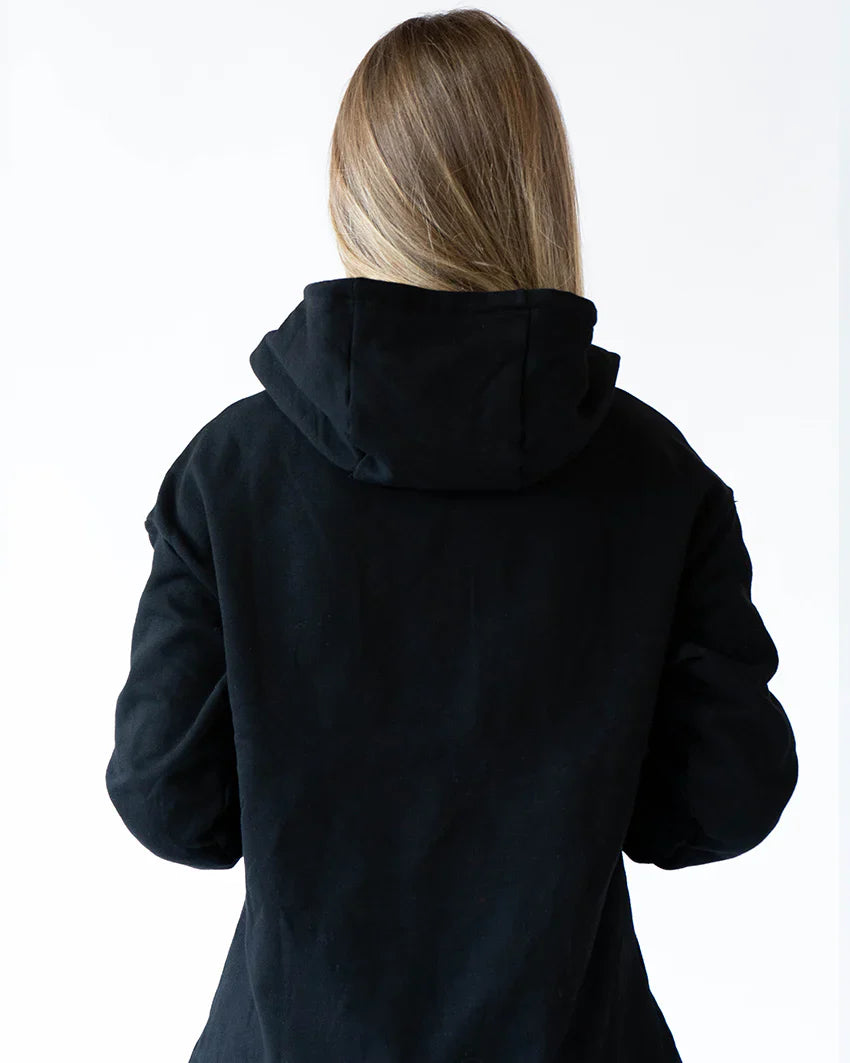 Iron Pulse Black Hoodie *Final Sale*