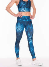 Load image into Gallery viewer, Blue Wave Yoga Pants
