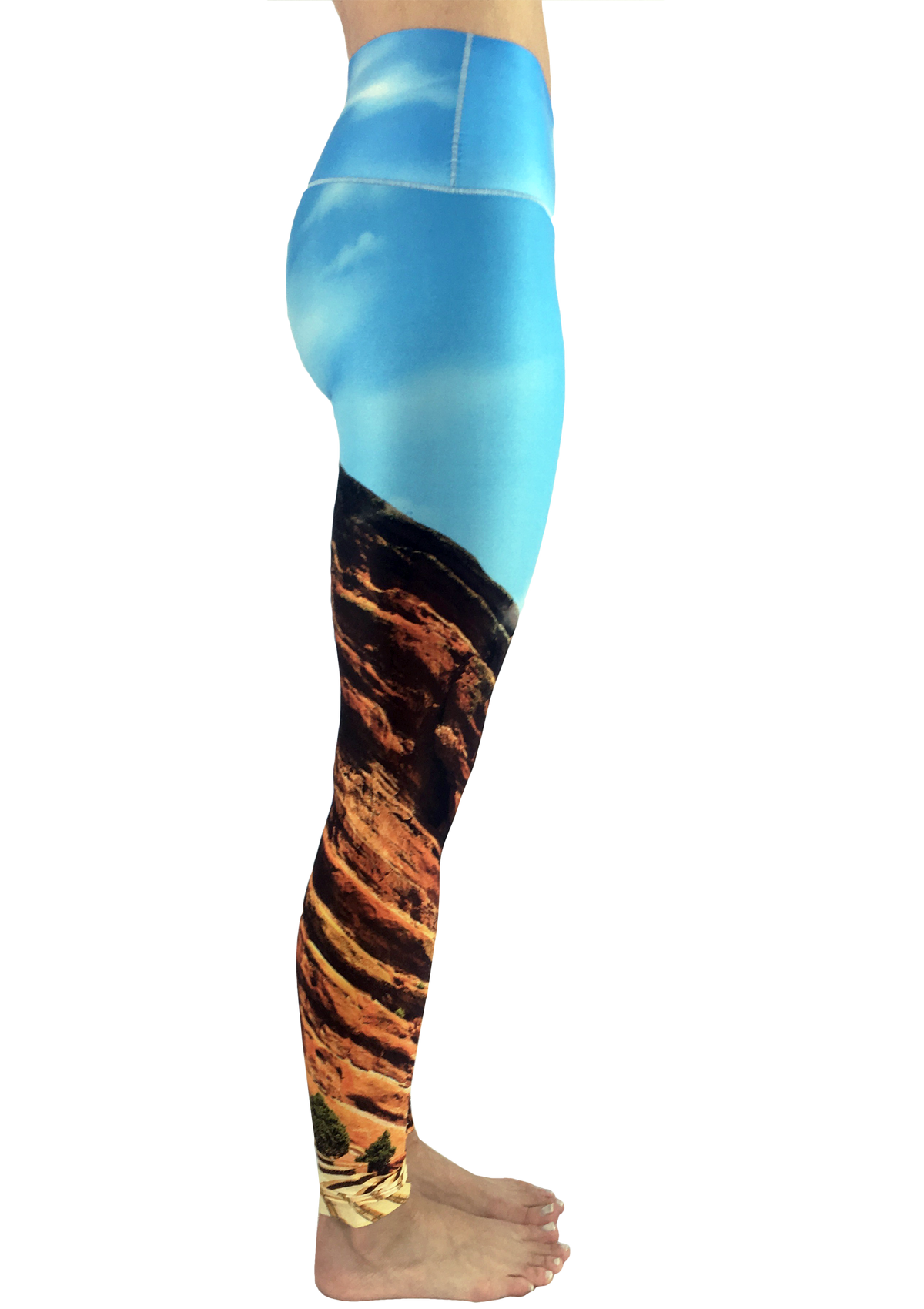 Red Rocks Daytime Yoga Pants