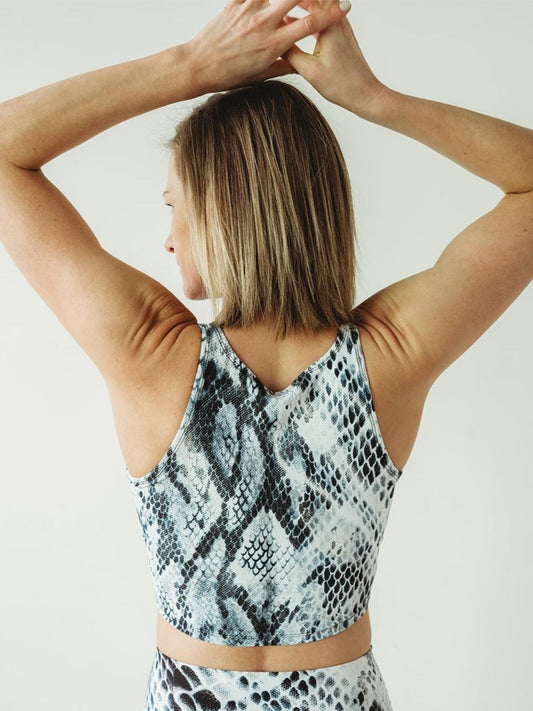 Snakeskin Crop Top *FINAL SALE*