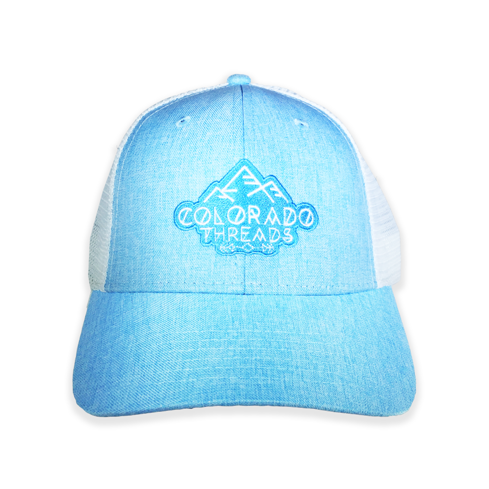 Threads Light Blue Trucker Hat