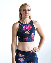Load image into Gallery viewer, Tropical Floral Crop Top *FINAL SALE*
