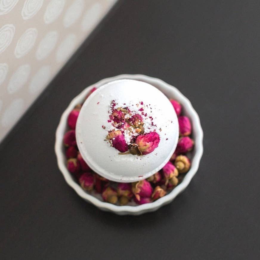Romance Rose Petals Bath Bomb *VEGAN*