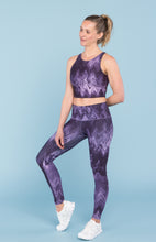 Load image into Gallery viewer, Purple Wave Yoga Pants
